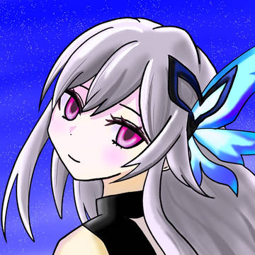 夜空とスカーク