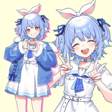 6周年の応援広告イラスト
