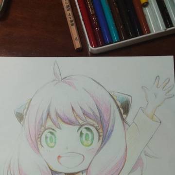 スパイファミリー模写