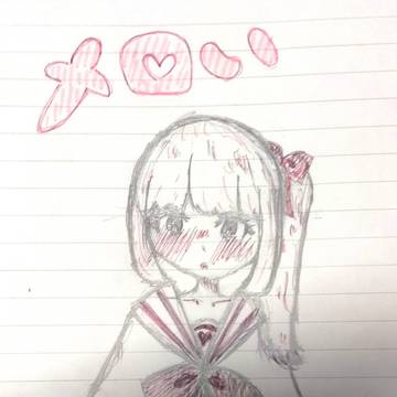 💕かわいいセーラー服の女の子💕