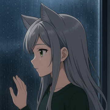 雨を憂う　狼宮こまち　オリキャラ