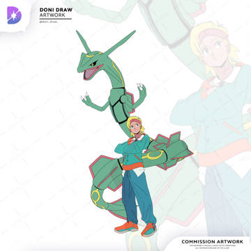 Pokemon Trainer Character Commis