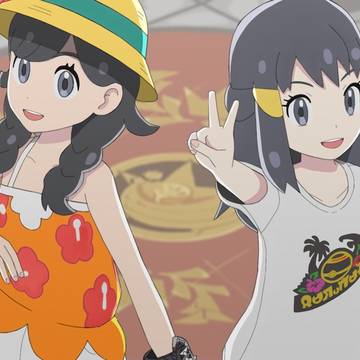 Dawn & Selene Pokemon Wallpaper