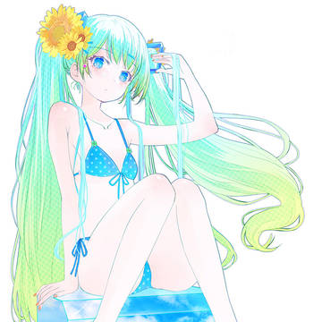 水着ミクちゃん