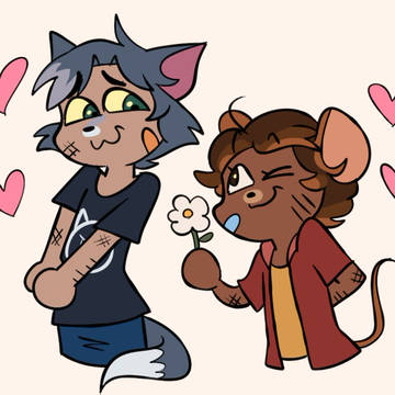 TOM AND JERRY HUMAN AU¡¡