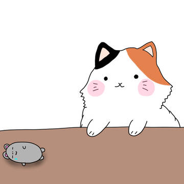 死んだふりでやり過ごそうとするねずみ