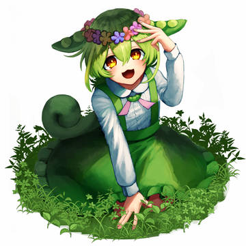 当時描いたお嬢様ずんだもん