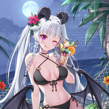 水着悪魔っ娘ちゃん