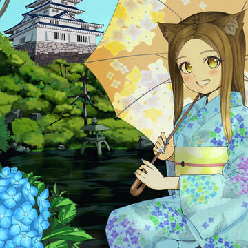 【RainRainRain2025】日本庭園にて_202507