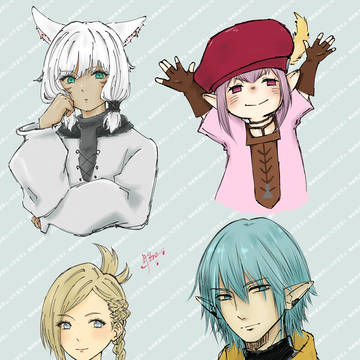 FF14 らくがき