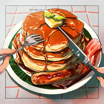 【オリジナル】ホットケーキ