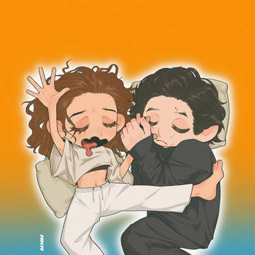 寝ている REYLO