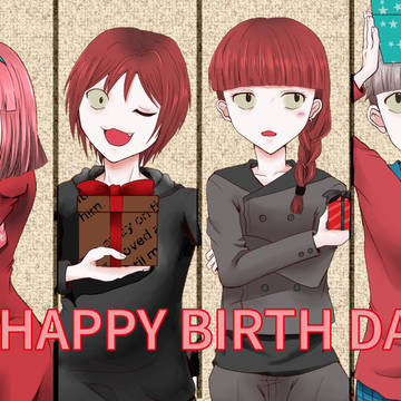 赤のアルカラム誕生日 2025