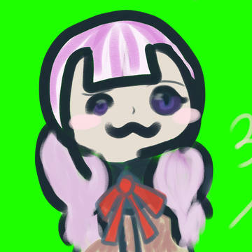 周央サンゴさんがお誕生日様のイラストとメイド服衣装の叶さん