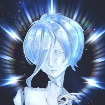 【色彩練習】宝石の国 南極石