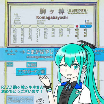 シキネさん誕生日🎰