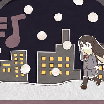 雪が降る