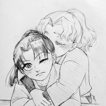 さくなこと単体絵(年齢操作・えろくない裸あり)