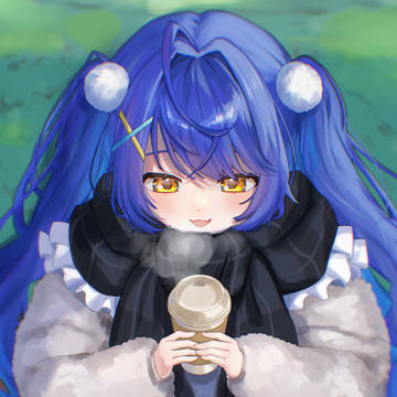 ちゃんとふーふーしてね🩵.ᐟ.ᐟ
