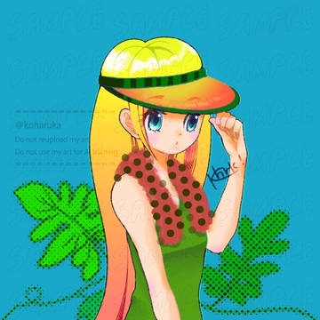 夏の女の子