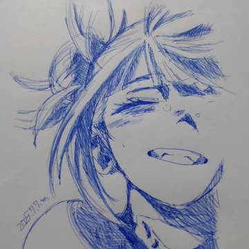 僕のヒーローアカデミア　トガヒミコ　なりのお絵描き