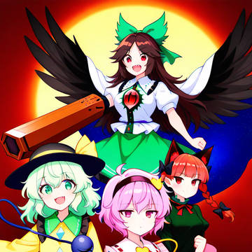 Touhou satori and others