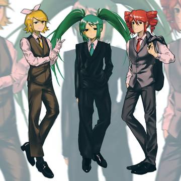 the three