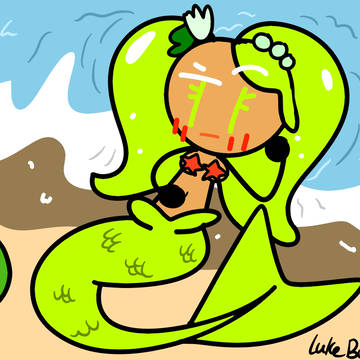 Mermaid Lime Cookie