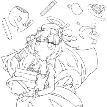 誕生日イラストうぃぷ