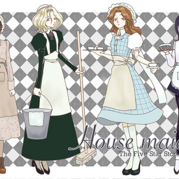 コーダンテ姉妹（メイドの装いとファティマたち）