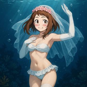 Ochaco Underwater Bridal