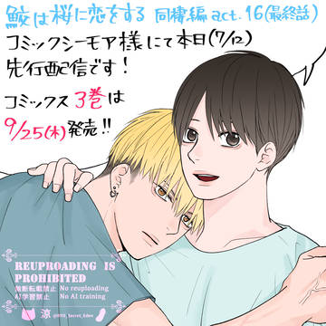 【鮫恋】シーモア先行告知イラスト