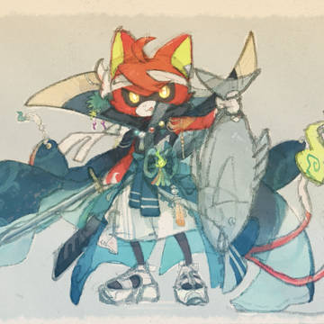 炎天下真紅魚板
