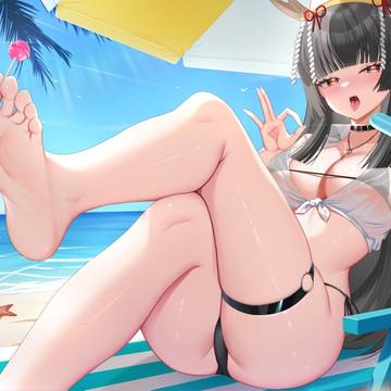 萨卡娜的海滩写真集