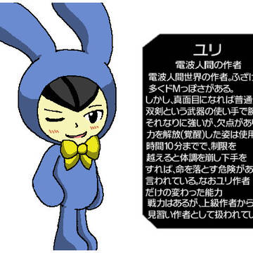 電波人間キャラクター設定。オリ世界設定まとめ