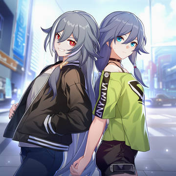 フカと識ちゃん/Fu Hua and Senti