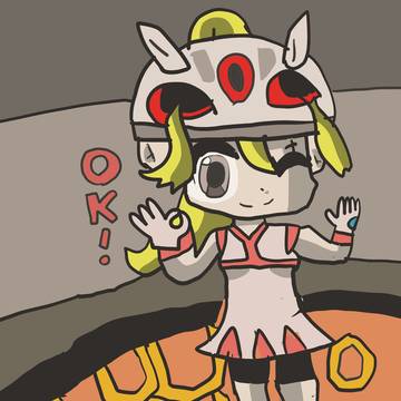 コルニとズミをスタンプ化してみた。