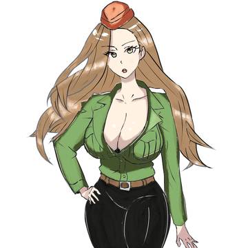 軍人のお姉さん