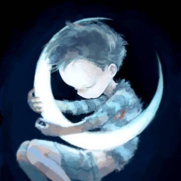 月を抱いて眠る
