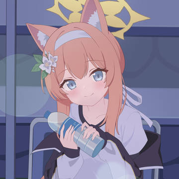 先生~暑いですよ?お水忘れずに飲んでくださいね~