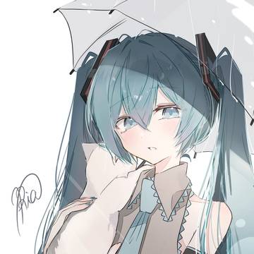 初音ミク　イラスト