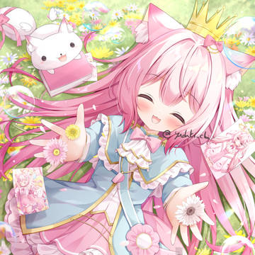 【お仕事】あいしてるぅ様一周年記念イラスト