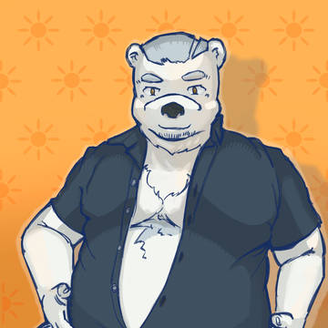Rubbing tummy daddy