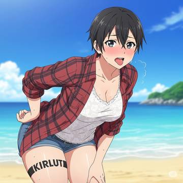 Kirito in Waterbomb