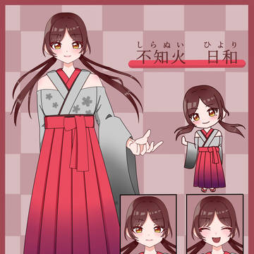 ゲーム風の女の子