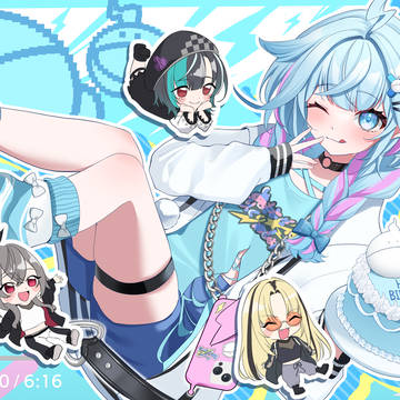 水宮枢ちゃんお誕生日イラスト