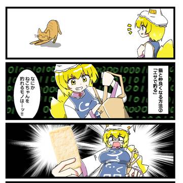 八雲藍 vs 野良猫