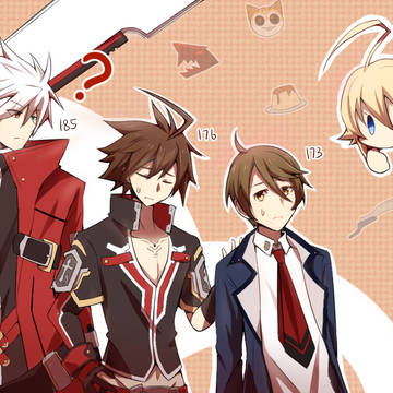 blazblue主角们的身高