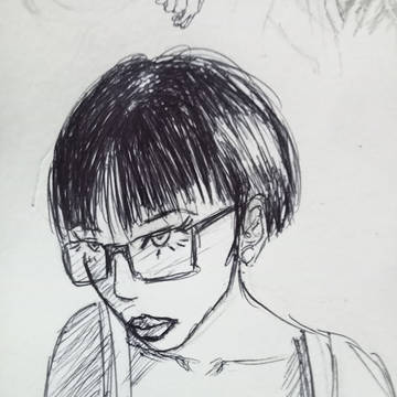 Ballpoint drawing