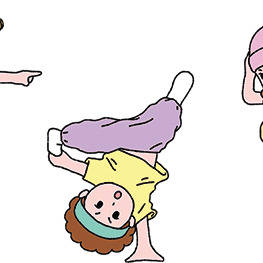 豊島区役所パンフレット用イラスト